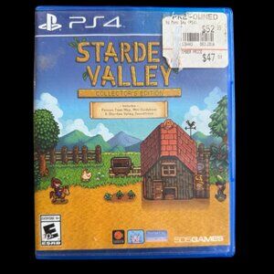 Stardew Valley " Collector's Edition " PS4 Playstation Guidebook and Map Include